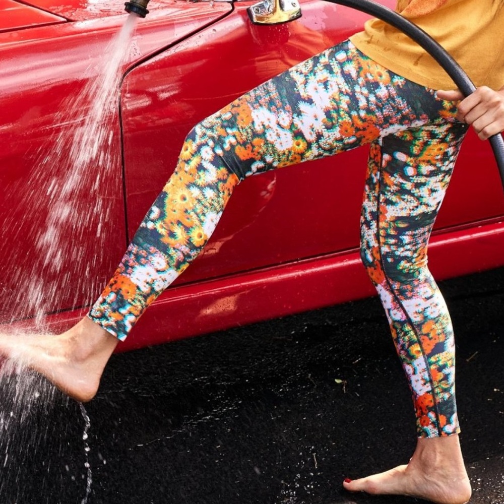 Colorful Floral Leggings